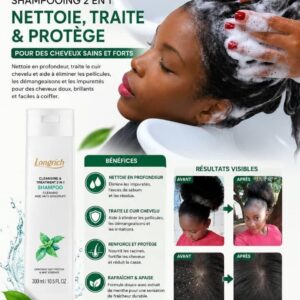 Shampooing 2 en 1 Longrich – 300 ml