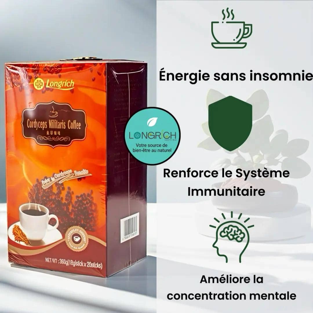 Café Cordyceps Longrich – Cordyceps Mycelia Coffee