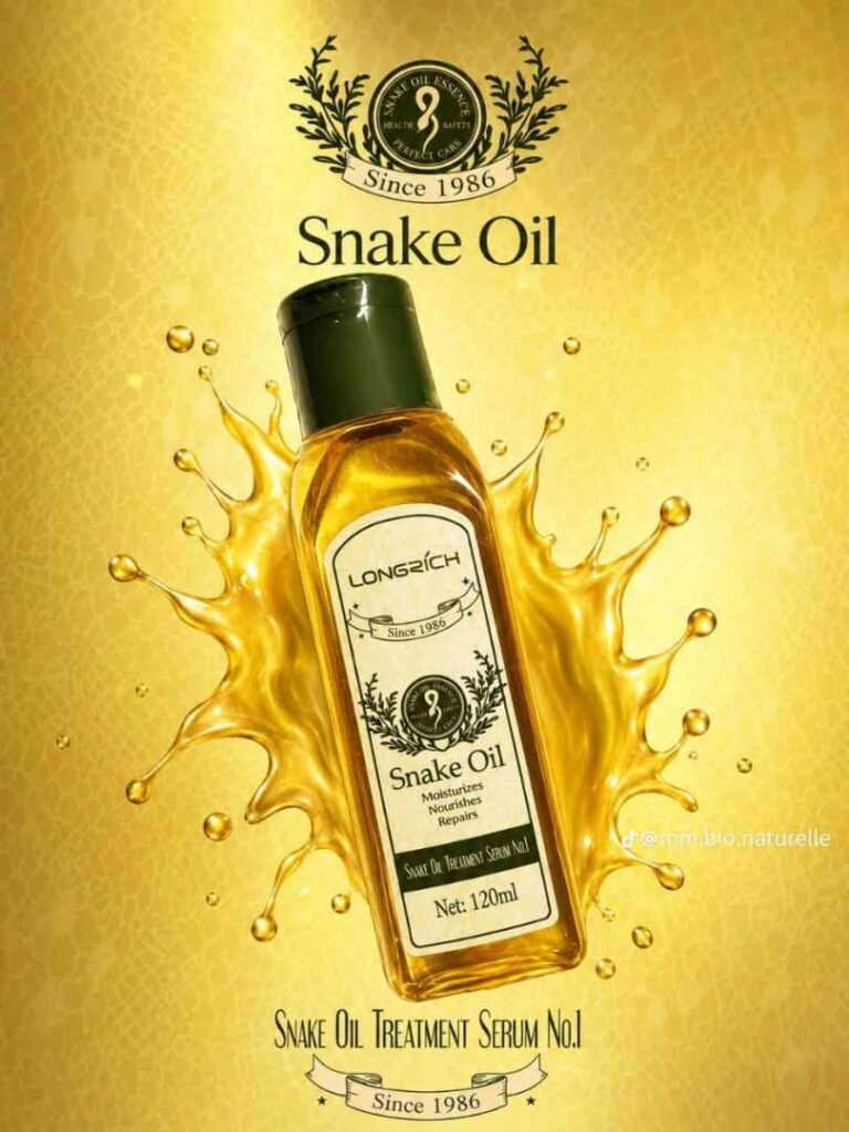 LONGRICH Snake Oil – Huile de Serpent 120 ml