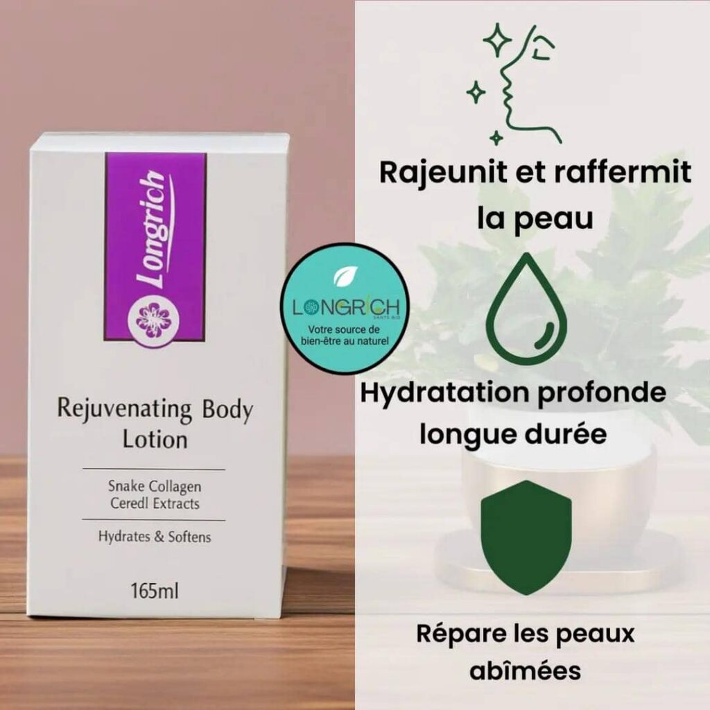 LONGRICH Lotion Corporelle Rajeunissante – 165 ml